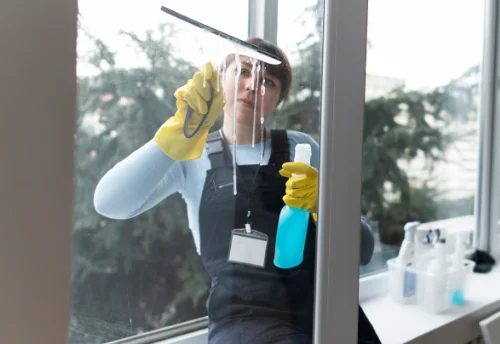 Nettoyage de vitres intérieures et extérieures à Plufur